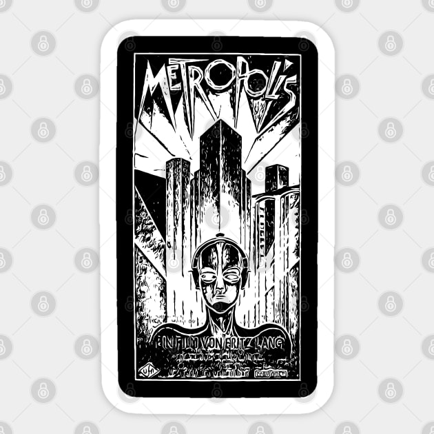 Metropolis Sticker by ArtMofid